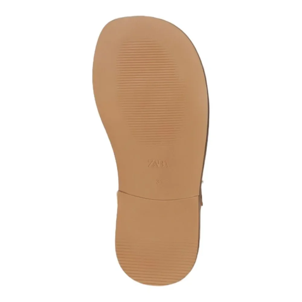 ZARA Kids | Brown | LEATHER SANDALS